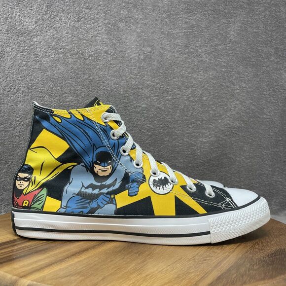 Converse Other - Converse CTAS Hi DC Comics 80 Years Batman Robin Men's Size 9 Casual Shoes